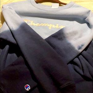 Champion ombré sweater top
